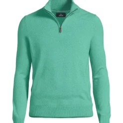 Kaschmir-Pullover mit Reißverschluss für Herren