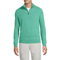 Kaschmir-Pullover mit Reißverschluss für Herren