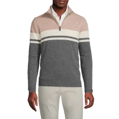Kaschmir-Pullover mit Reißverschluss für Herren