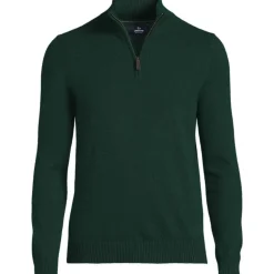 Kaschmir-Pullover mit Reißverschluss für Herren