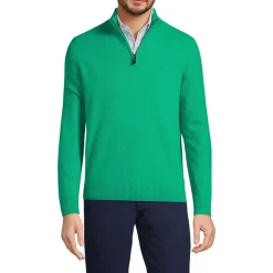 Kaschmir-Pullover mit Reißverschluss für Herren