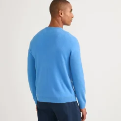 Kaschmirpullover mit rundem Ausschnitt für Herren