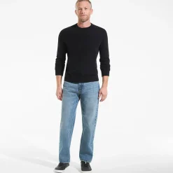 Kaschmirpullover mit rundem Ausschnitt für Herren