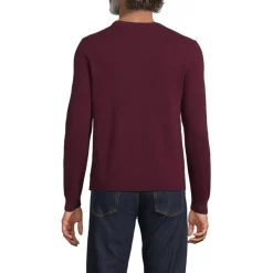 Kaschmirpullover mit V-Ausschnitt