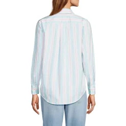 Kühlende Langarm-Hemdbluse für Damen