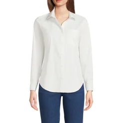 Kühlende Langarm-Hemdbluse für Damen