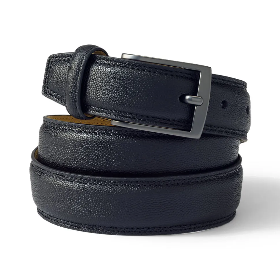 Klassischer Gürtel aus Handschuh-Leder für Herren