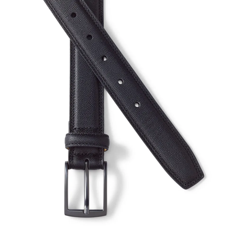 Klassischer Gürtel aus Handschuh-Leder für Herren