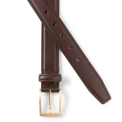 Klassischer Gürtel aus Handschuh-Leder für Herren