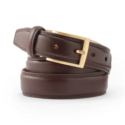 Klassischer Gürtel aus Handschuh-Leder für Herren