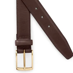 Klassischer Gürtel aus Handschuh-Leder für Herren