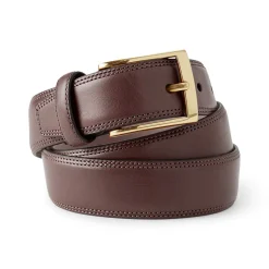 Klassischer Gürtel aus Handschuh-Leder für Herren