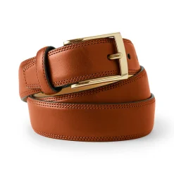 Klassischer Gürtel aus Handschuh-Leder für Herren