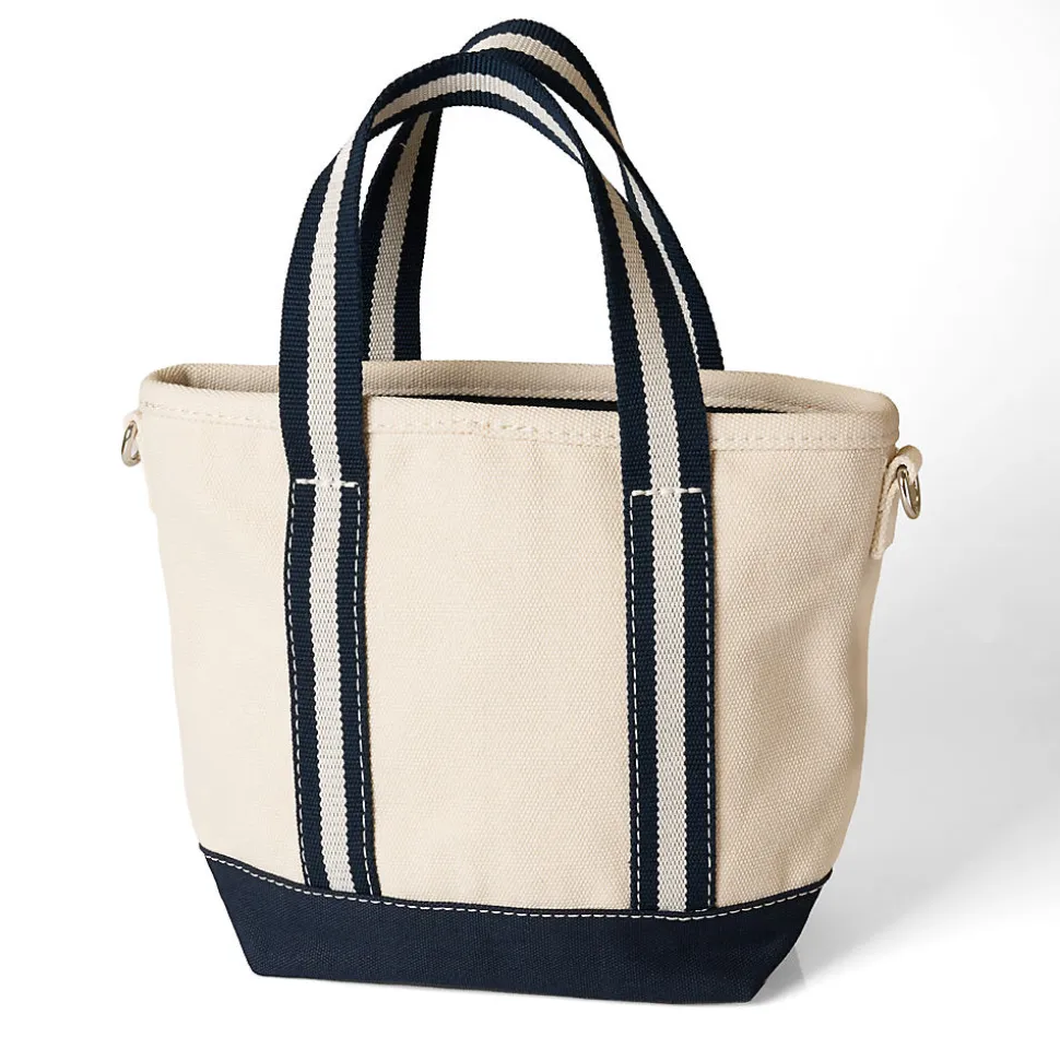Kleine Canvastasche mit Zipper für Damen