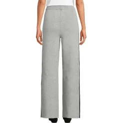 Knöchellange Feinstrick-Hose mit weitem Bein für Damen