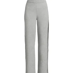 Knöchellange Feinstrick-Hose mit weitem Bein für Damen