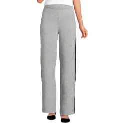 Knöchellange Feinstrick-Hose mit weitem Bein für Damen