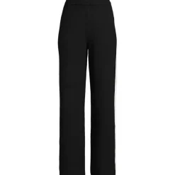 Knöchellange Feinstrick-Hose mit weitem Bein für Damen