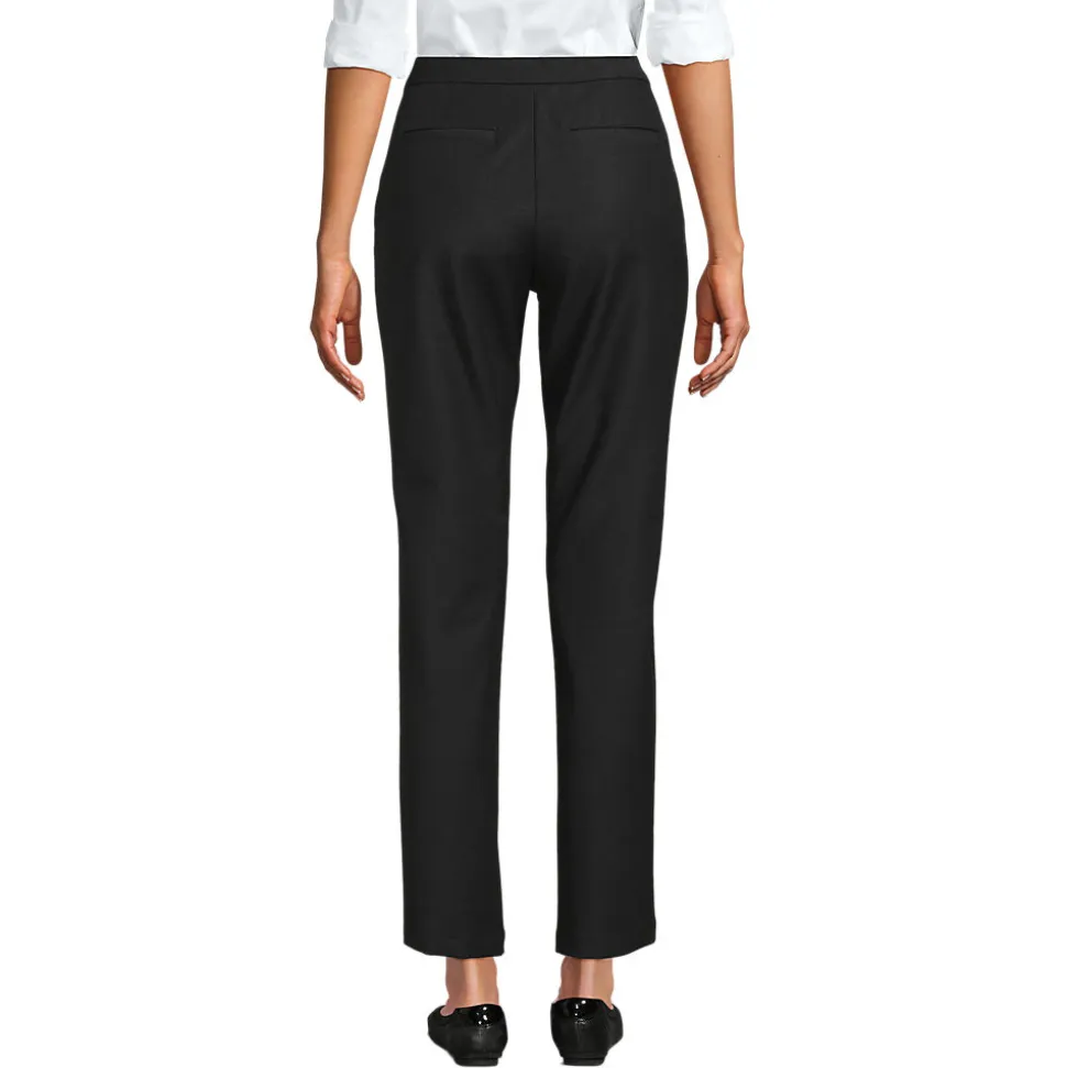 Knöchellange High Waist Hose für Damen