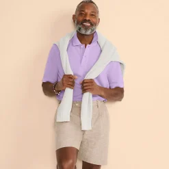 Komfort-Piqué-Polo mit Stretch für Herren, Classic Fit