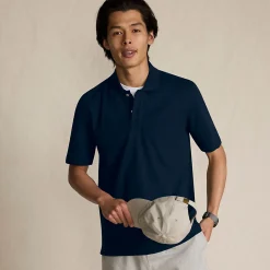 Komfort-Piqué-Polo mit Stretch für Herren, Classic Fit