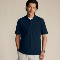 Komfort-Piqué-Polo mit Stretch für Herren, Classic Fit