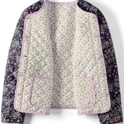 Kragenlose FEATHERFREE Wende-Steppjacke Gemustert für Damen