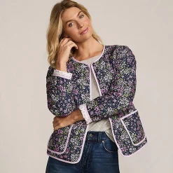 Kragenlose FEATHERFREE Wende-Steppjacke Gemustert für Damen