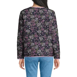 Kragenlose FEATHERFREE Wende-Steppjacke Gemustert für Damen