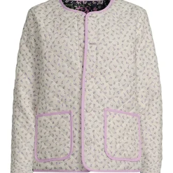 Kragenlose FEATHERFREE Wende-Steppjacke Gemustert für Damen