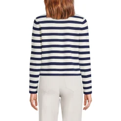 Kragenloser Feinstrick-Blazer für Damen