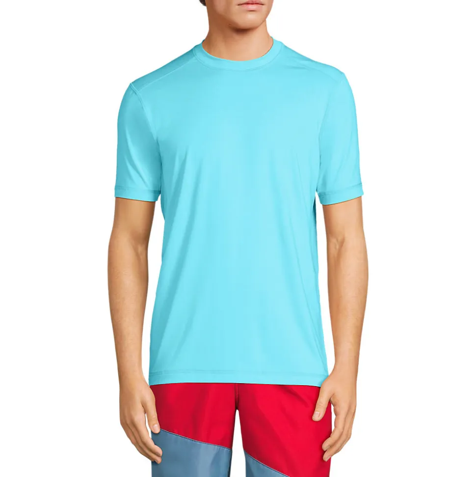 Kurzarm-Badeshirt für Herren