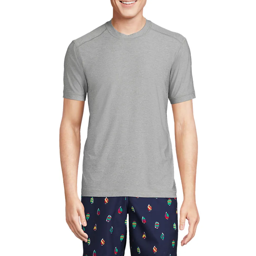 Kurzarm-Badeshirt für Herren