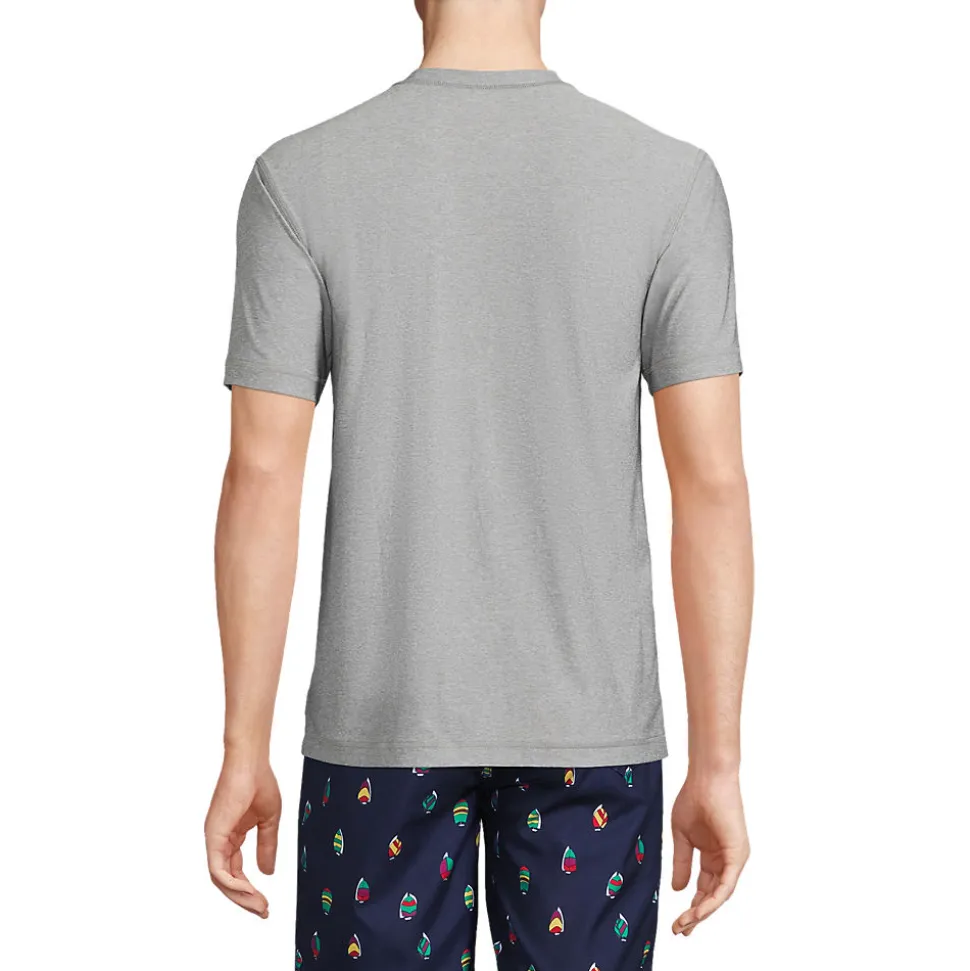 Kurzarm-Badeshirt für Herren