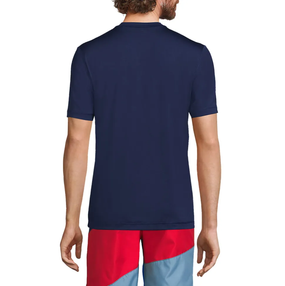 Kurzarm-Badeshirt für Herren