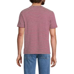 Kurzarm-Shirt aus Baumwoll-/Leinenmix für Herren