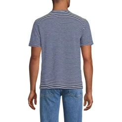 Kurzarm-Shirt aus Baumwoll-/Leinenmix für Herren