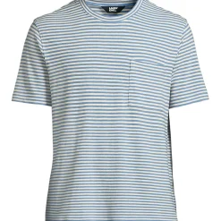 Kurzarm-Shirt aus Baumwoll-/Leinenmix für Herren