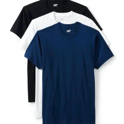 Kurzarm-Shirt mit Rundhalsausschnitt für Herren (3er-Set)