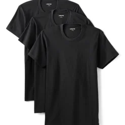 Kurzarm-Shirt mit Rundhalsausschnitt für Herren (3er-Set)