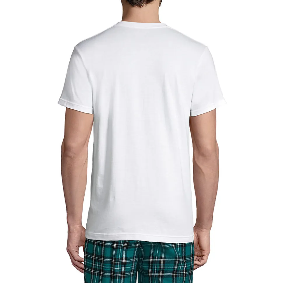 Kurzarm-Shirt mit Rundhalsausschnitt für Herren (3er-Set)