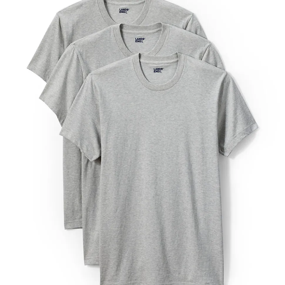Kurzarm-Shirt mit Rundhalsausschnitt für Herren (3er-Set)