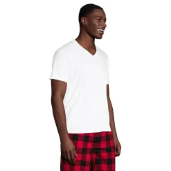 Kurzarm-Shirt mit V-Ausschnitt für Herren (3er-Set)