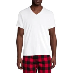 Kurzarm-Shirt mit V-Ausschnitt für Herren (3er-Set)