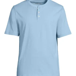 Kurzarm-Super-T Henleyshirt für Herren