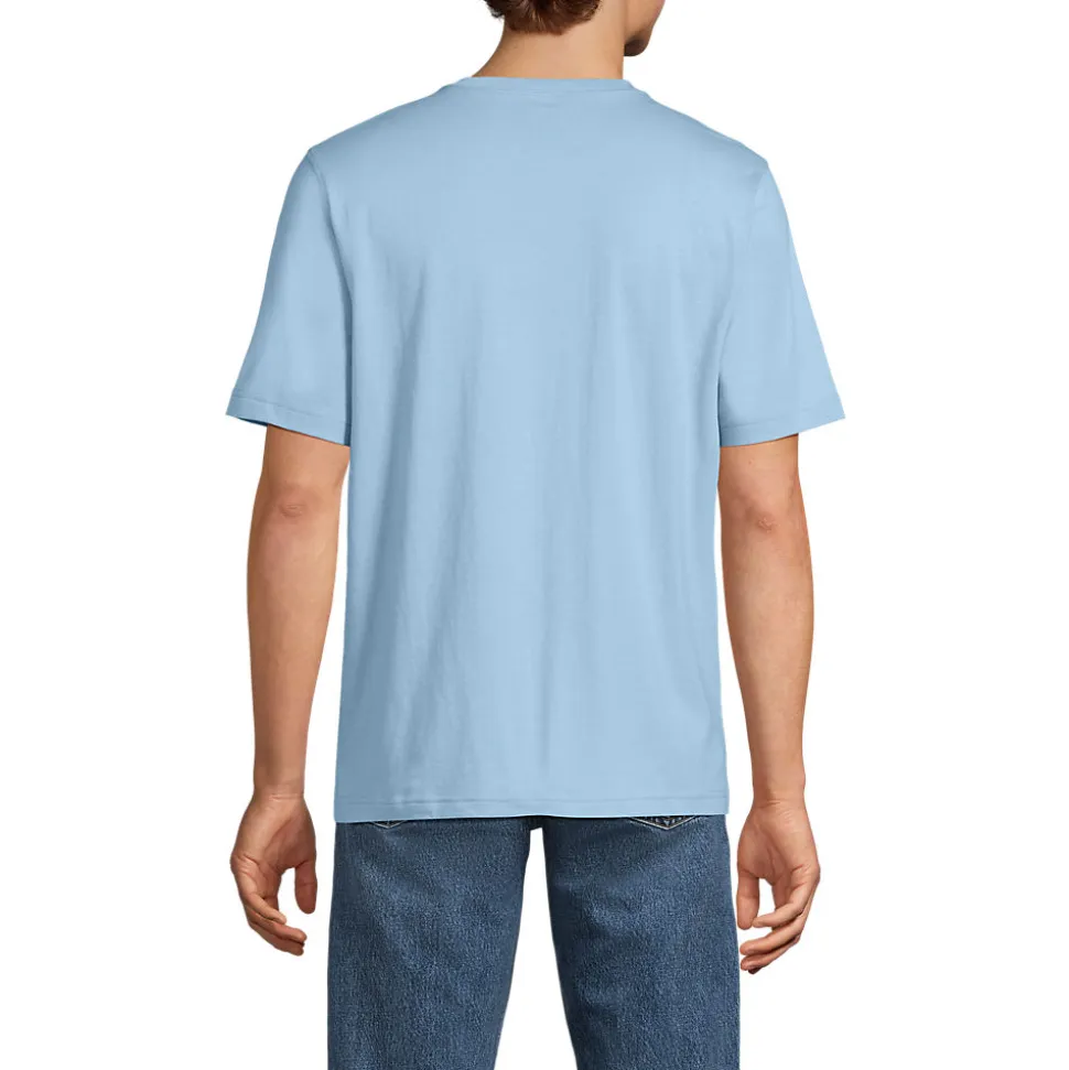 Kurzarm-Super-T Henleyshirt für Herren