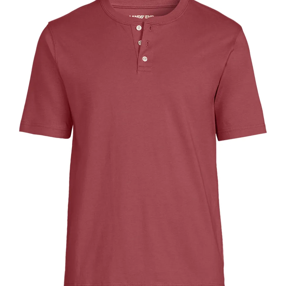 Kurzarm-Super-T Henleyshirt für Herren