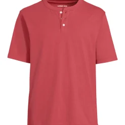 Kurzarm-Super-T Henleyshirt für Herren