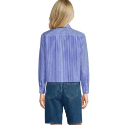 Kurze, bügelfreie Hemdbluse für Damen