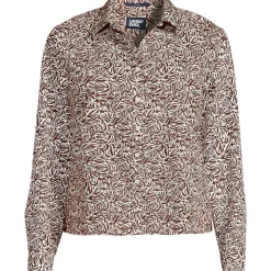 Kurze, bügelfreie Hemdbluse für Damen